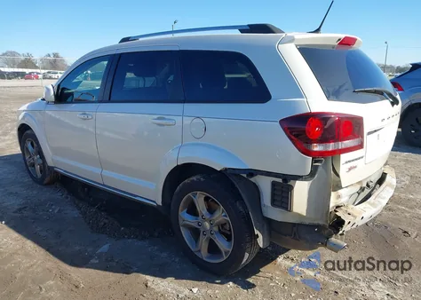 2017 Dodge Journey Crossroad Plus from USA, damaged, VIN 3C4PDCGG0HT676938